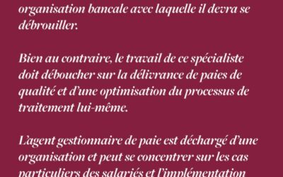 La co-traitance de paie avec un gestionnaire de paie