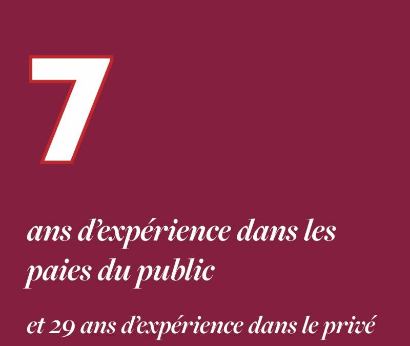 Le gestionnaire de paie du public de référence en france